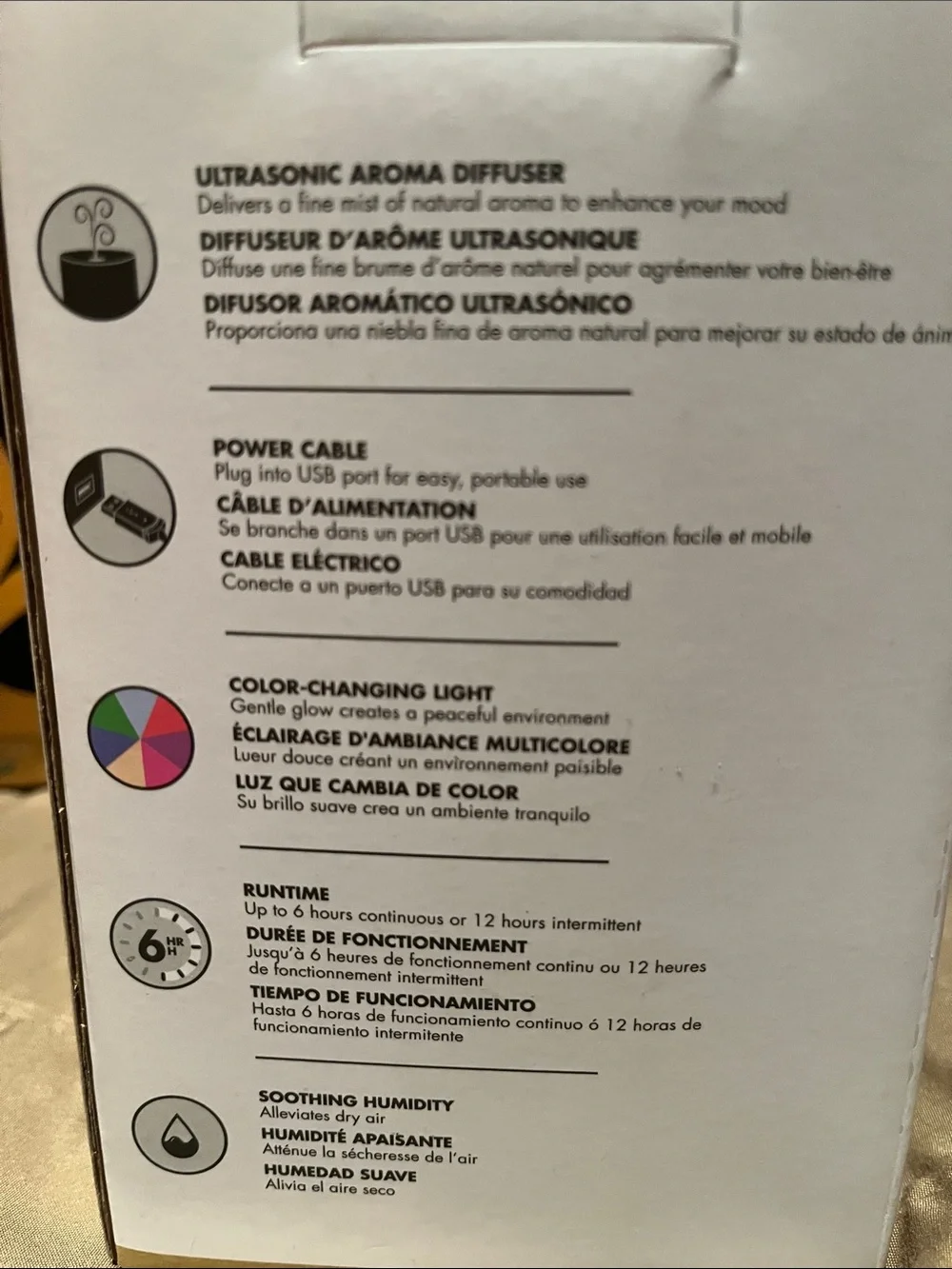 Portable Aroma Diffuser in Pink